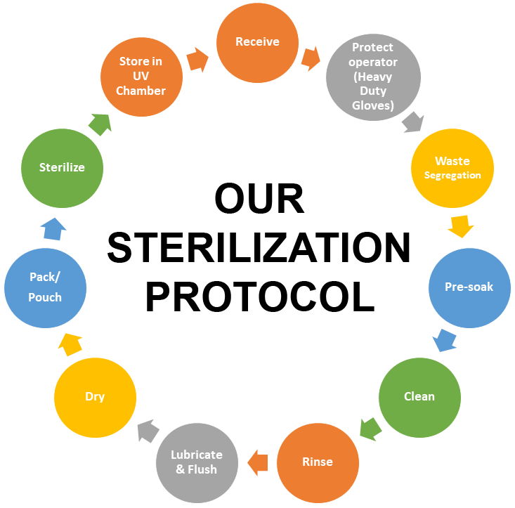 Sterilization protocol